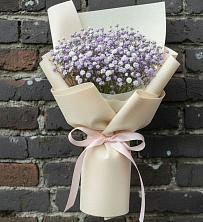Букет цветов из:  Гипсофила во Владимировской