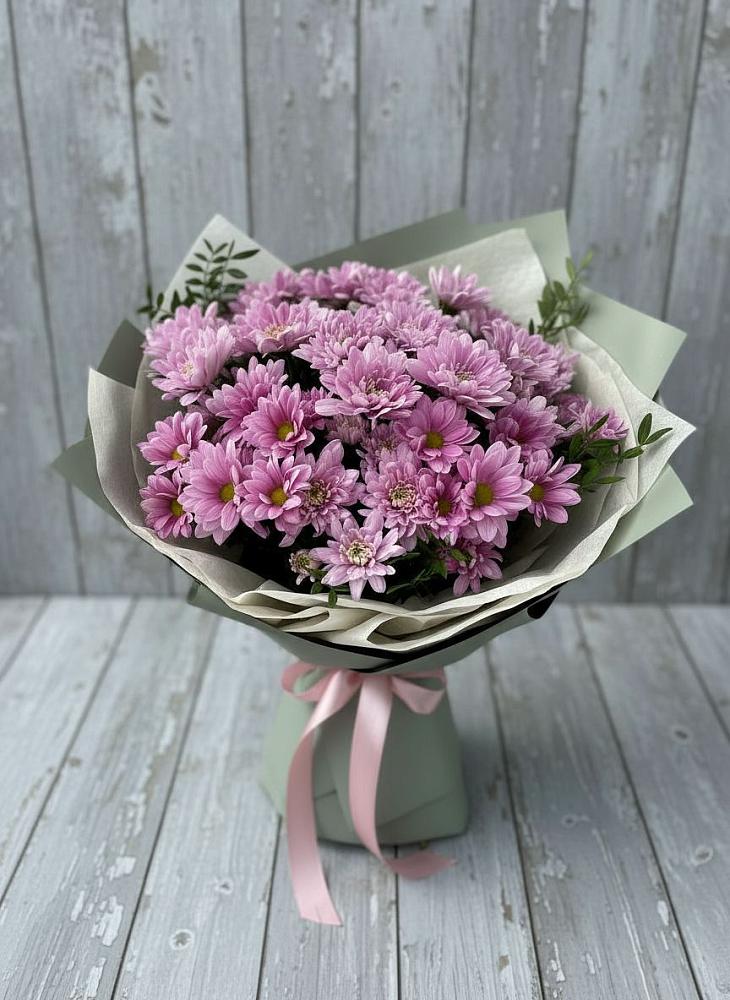 Букет цветов из: Хризантемы во Владимировской