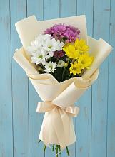 Букет цветов из:  Хризантемы #REPLACE_PRED# Владимировской