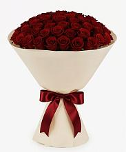 Букет 101 Бордовая роза Блэк Бакарра во Владимировской