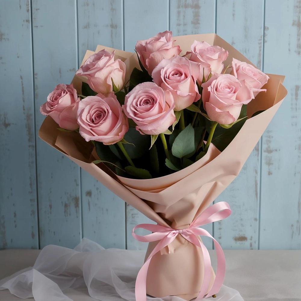 Букет цветов из: Розы во Владимировской