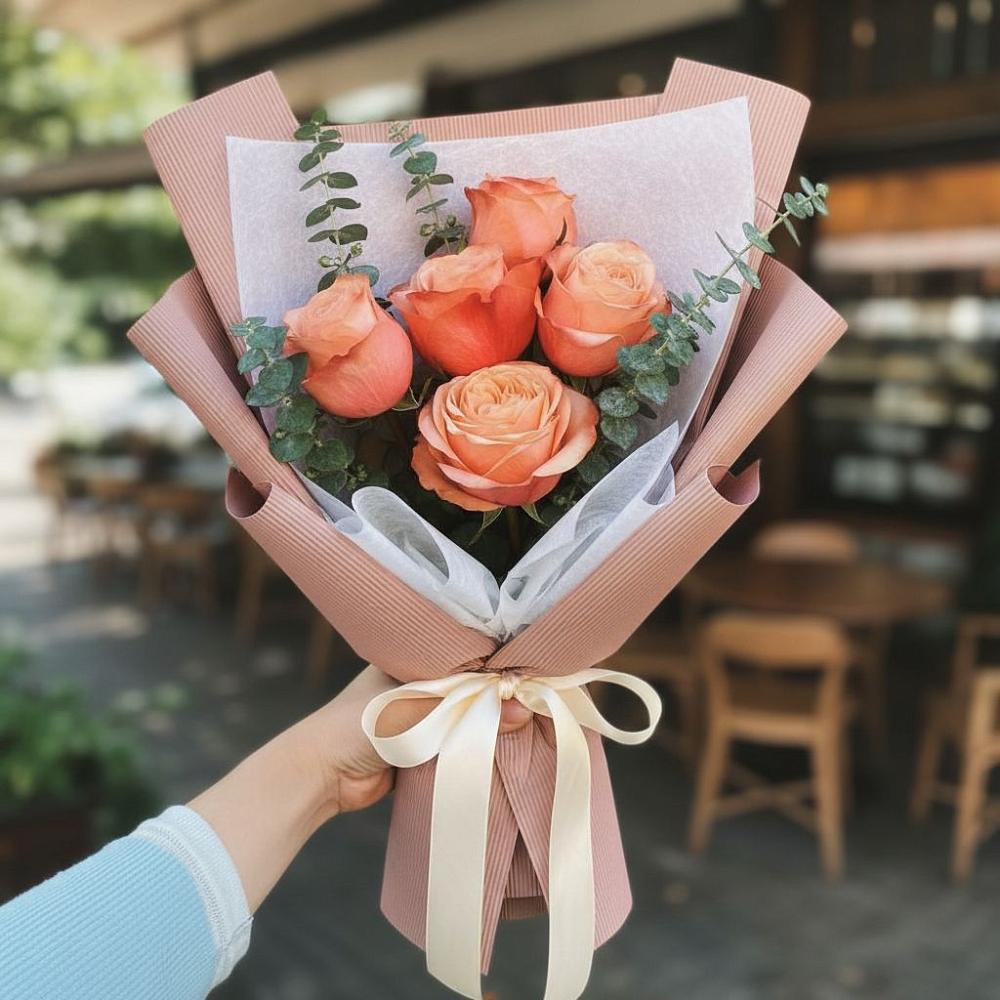 Букет цветов из: Розы во Владимировской