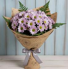 Букет цветов из:  Хризантемы во Владимировской