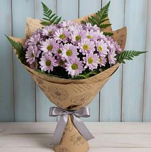Букет цветов из:  Хризантемы во Владимировской