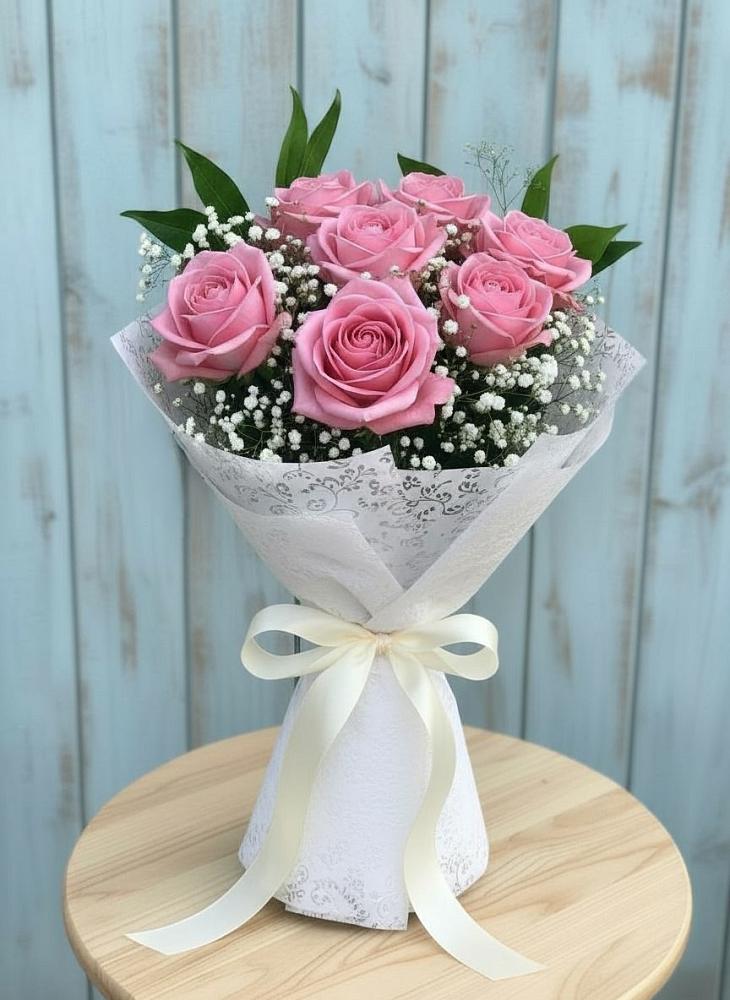 Букет цветов из: Розы во Владимировской