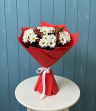 Букет цветов из:  Хризантемы во Владимировской