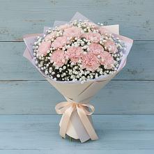 Букет цветов из:  Гвоздики #REPLACE_PRED# Владимировской