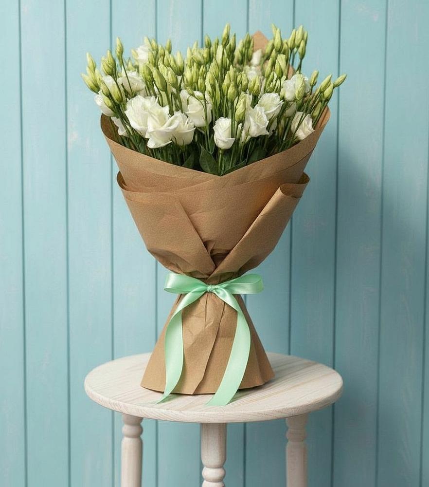 Букет цветов из: Лизиантусы во Владимировской