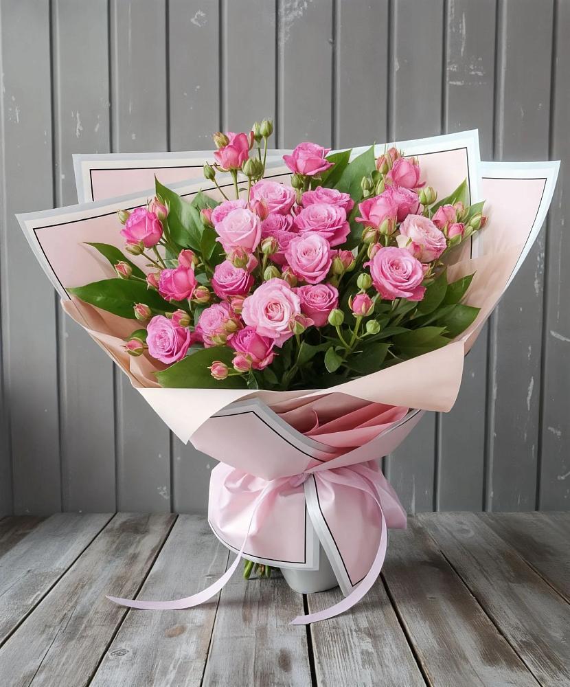 Букет Розовый кустик во Владимировской