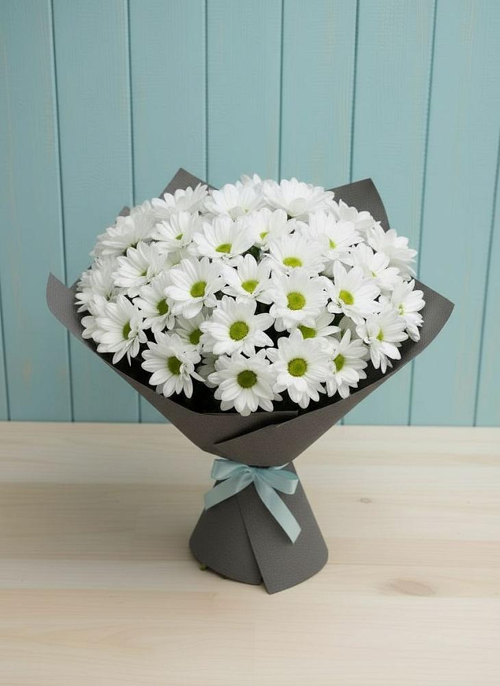 Букет цветов из: Хризантемы во Владимировской