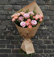 Букет цветов из:  Розы во Владимировской