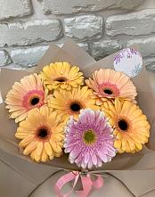 Букет цветов из:  Герберы #REPLACE_PRED# Владимировской