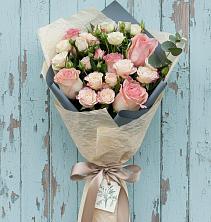 Букет цветов из:  Розы во Владимировской