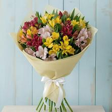 Букет цветов из:  Альстромерии во Владимировской