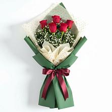 Букет цветов из:  Розы во Владимировской