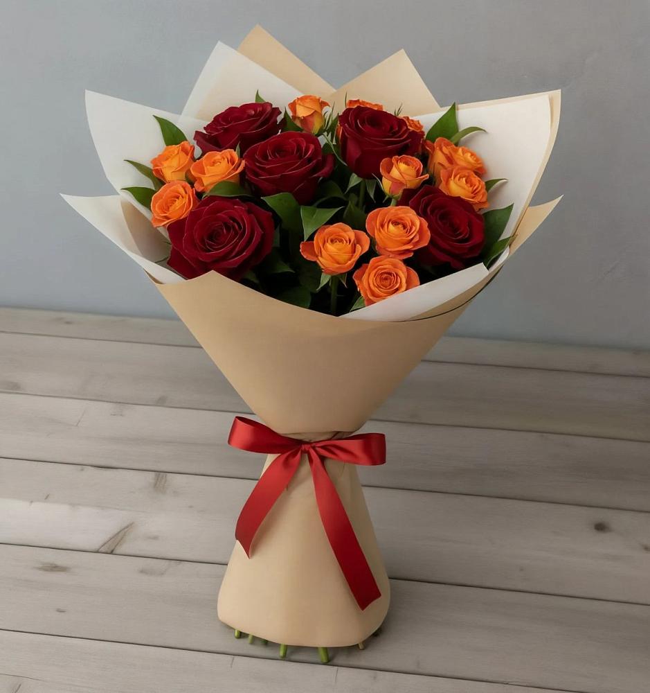 Букет Любовь и восторг во Владимировской